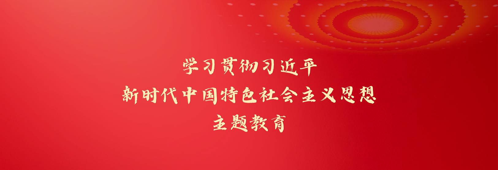 学习贯彻习近平新时代中国特色社会主义思想主题教育